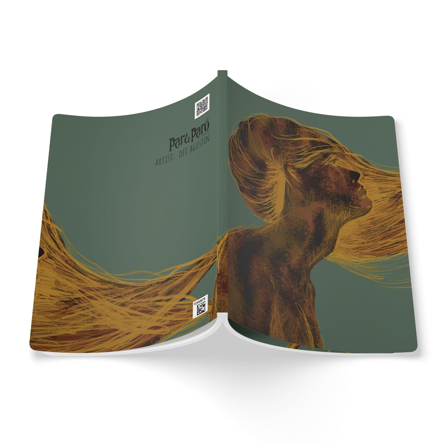 Blown Away Softcover Journal (with Inside Prints)