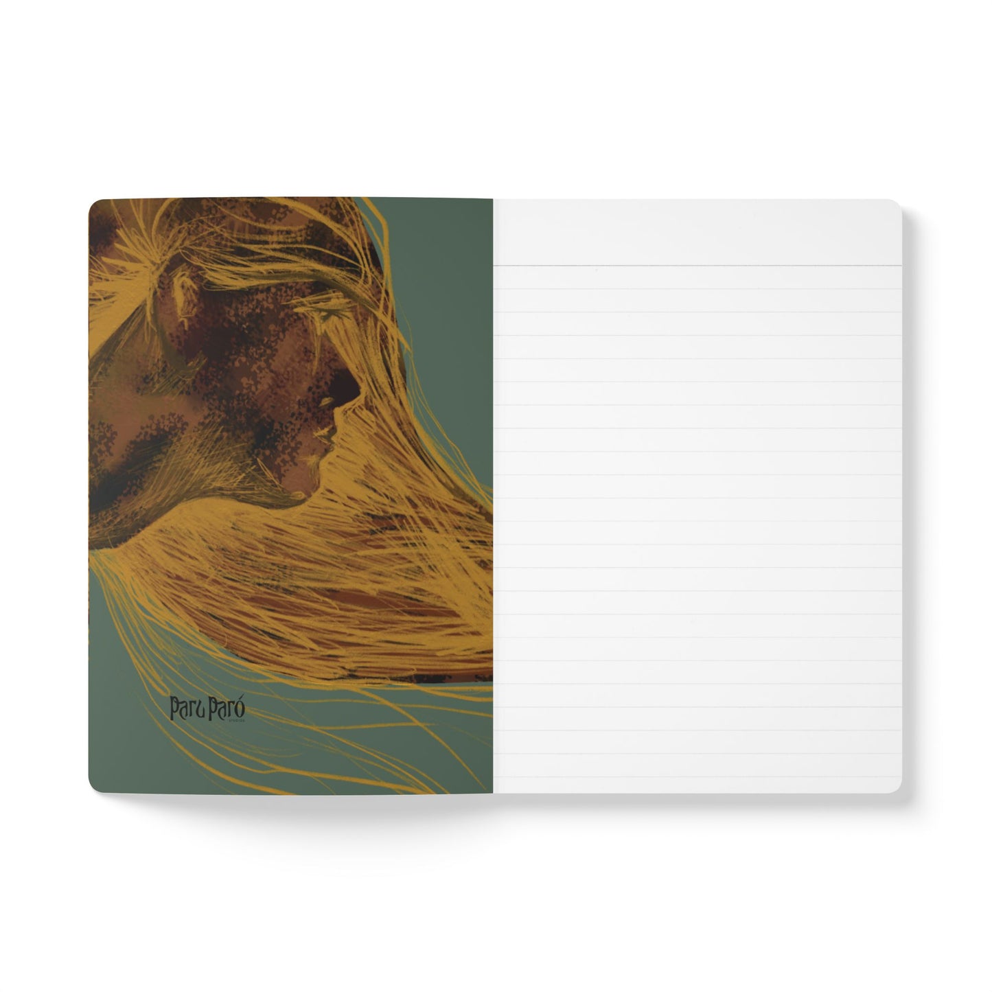 Blown Away Softcover Journal (with Inside Prints)