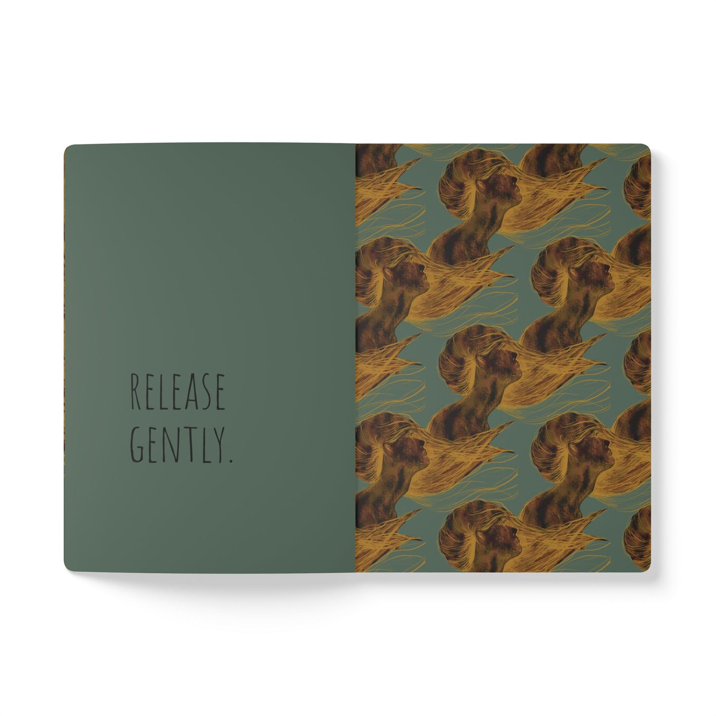 Blown Away Softcover Journal (with Inside Prints)