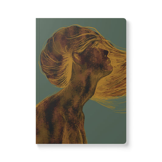 Blown Away Softcover Journal (with Inside Prints)