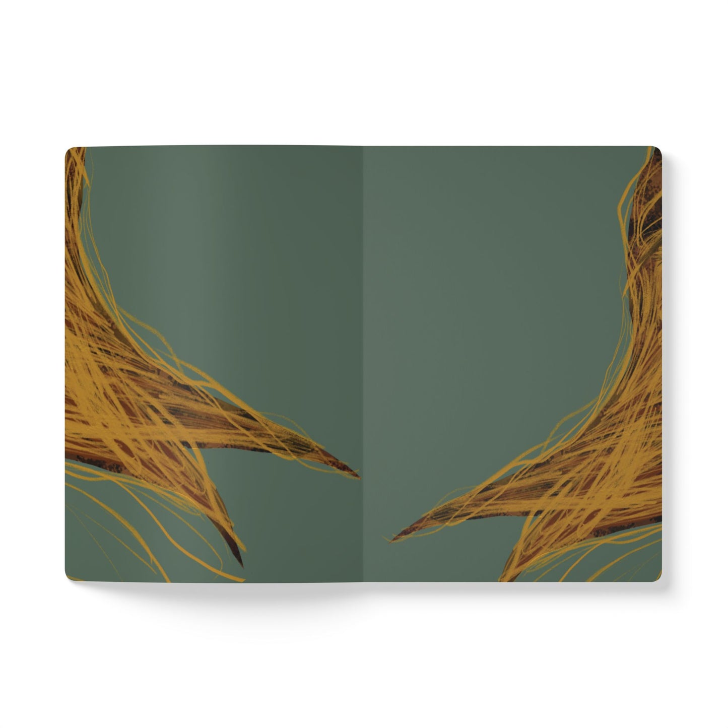 Blown Away Softcover Journal (with Inside Prints)