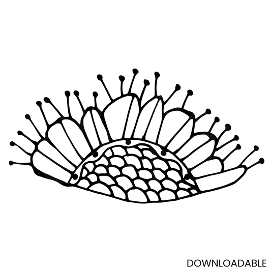 Modern Leafy Lace – Elegant Engraving & Cutting File