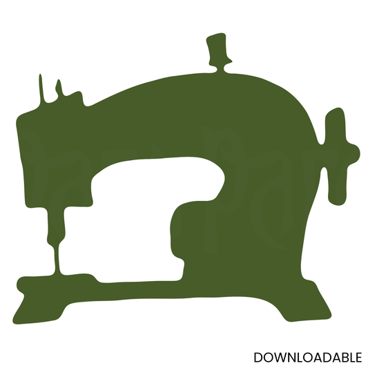 Stitched in Time – Rustic Sewing Machine SVG & PNG