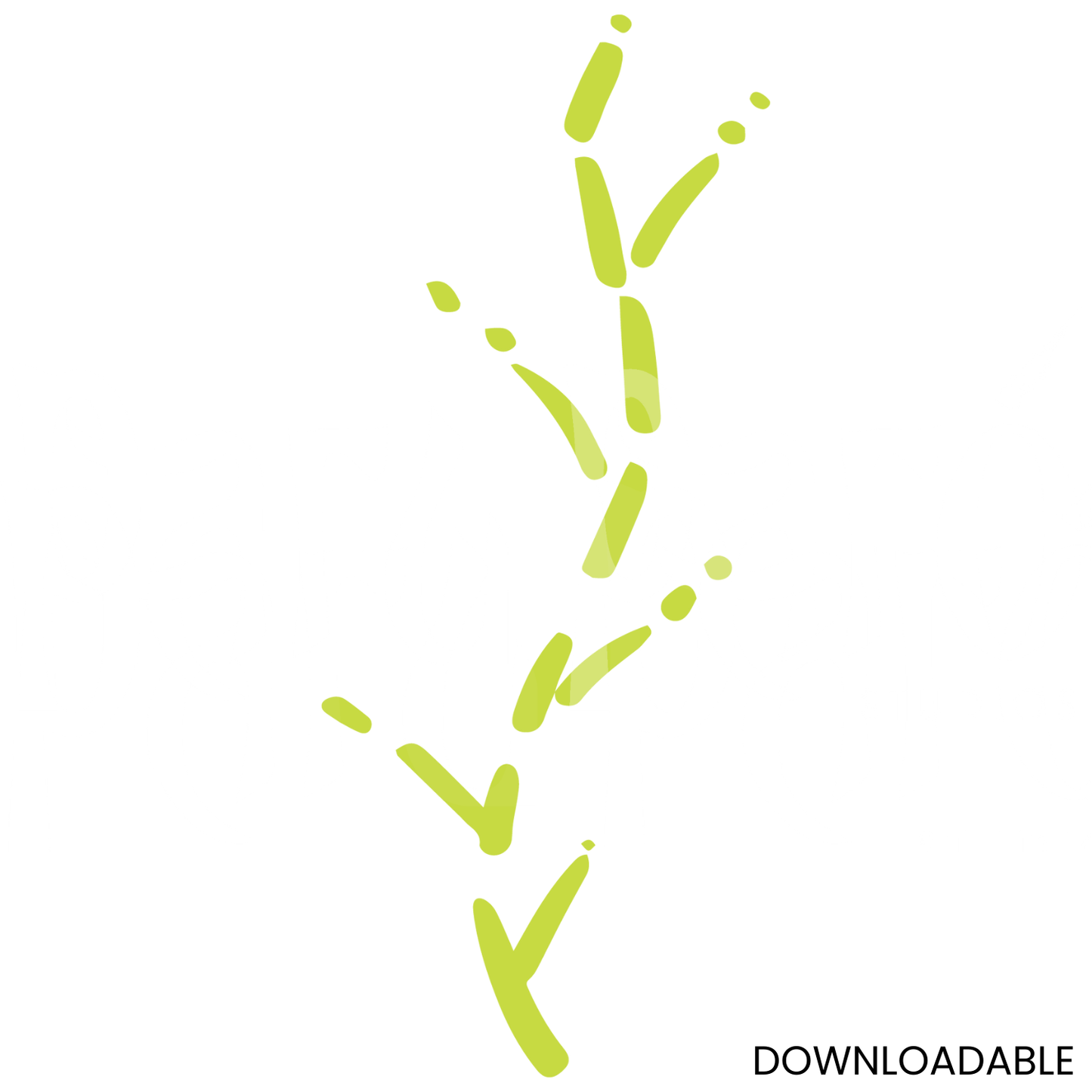 Elegant Branch Buds – Nature-Inspired SVG Cut File
