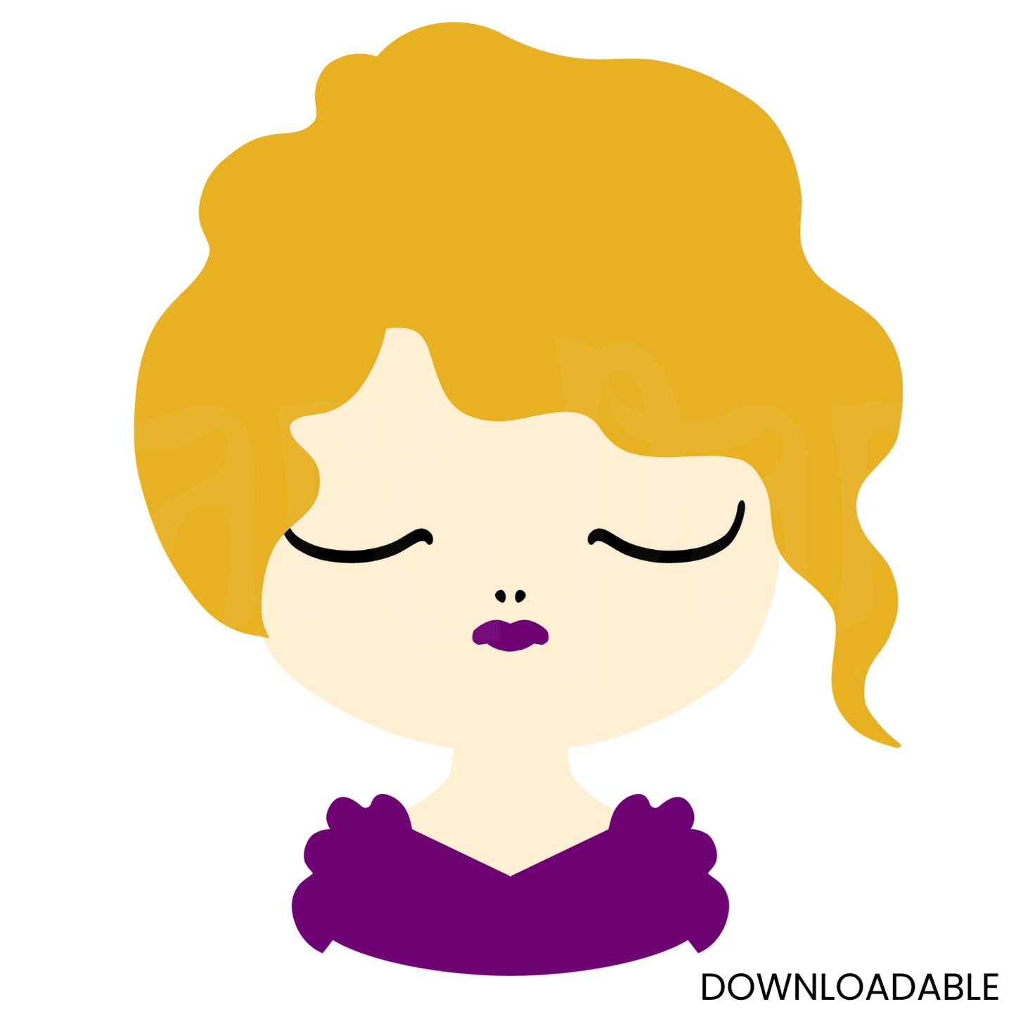 Golden Age Beauty SVG | Fashion-Inspired Digital Design