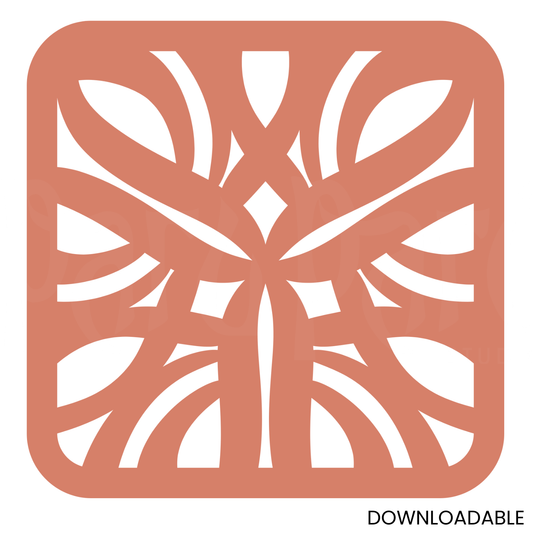 Ethereal Flourish – Delicate Pattern Cut File