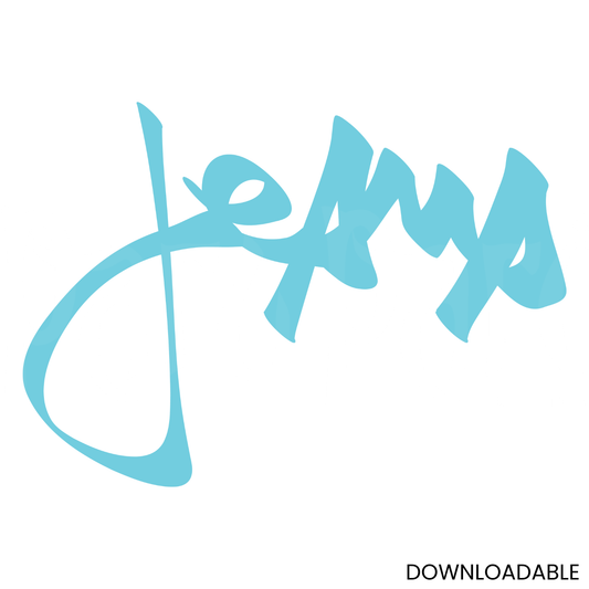 Simple Jesus SVG | Worship-Inspired Craft File