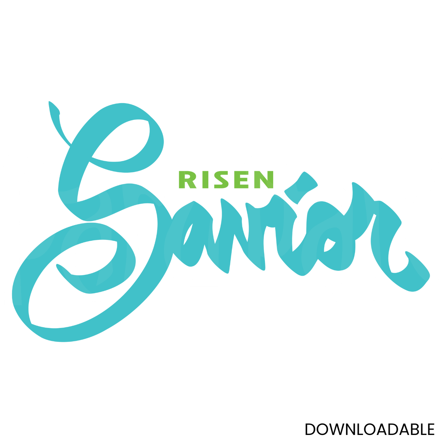 Risen Savior SVG | Inspirational Easter Quote