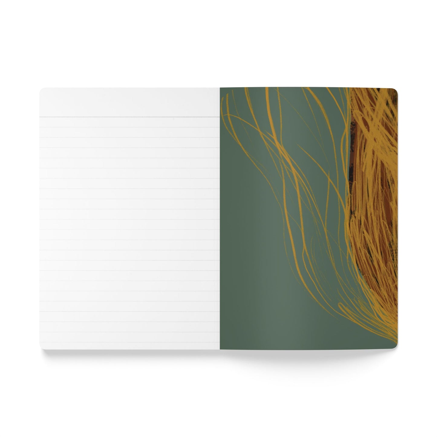 Blown Away Softcover Journal (with Inside Prints)