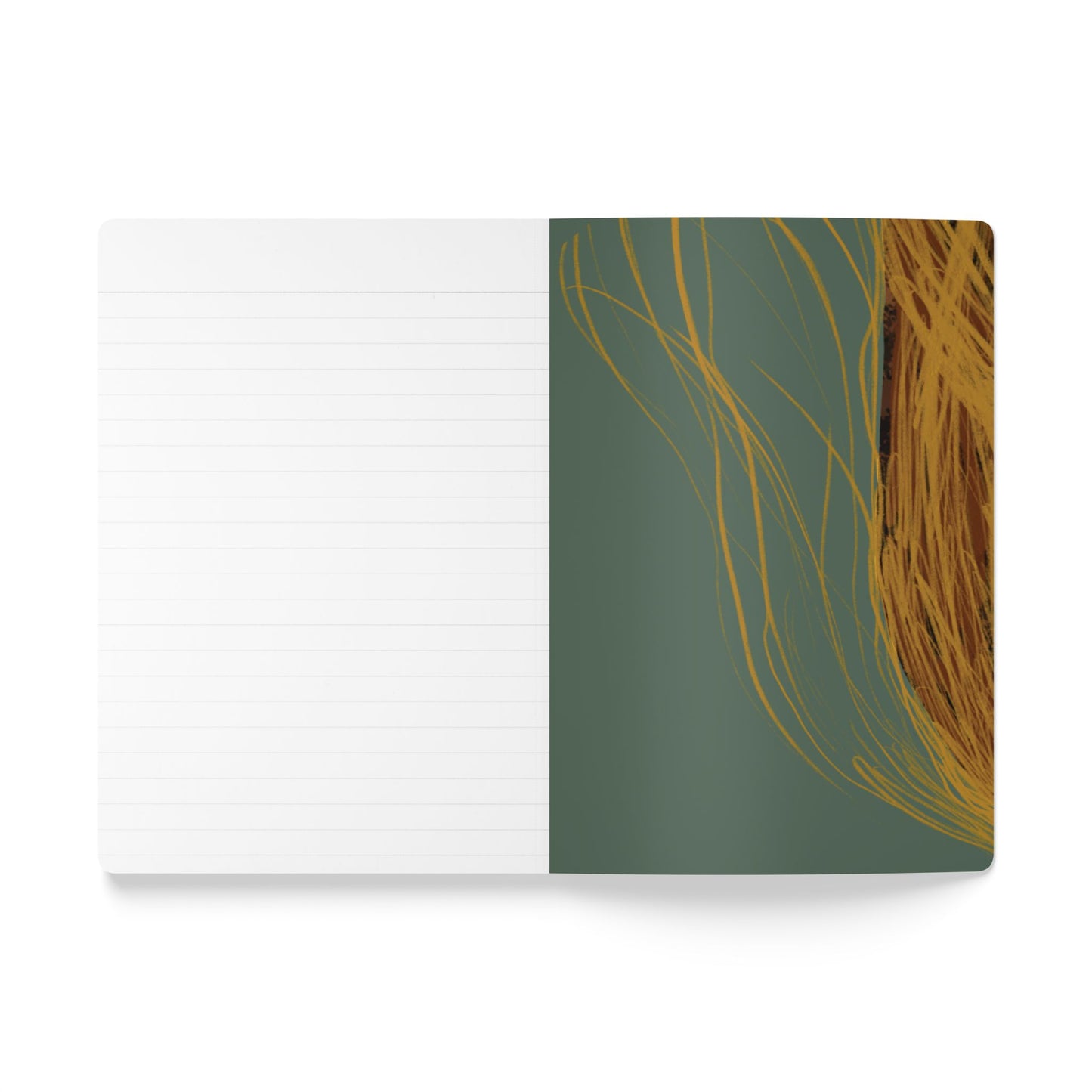 Blown Away Softcover Journal (with Inside Prints)