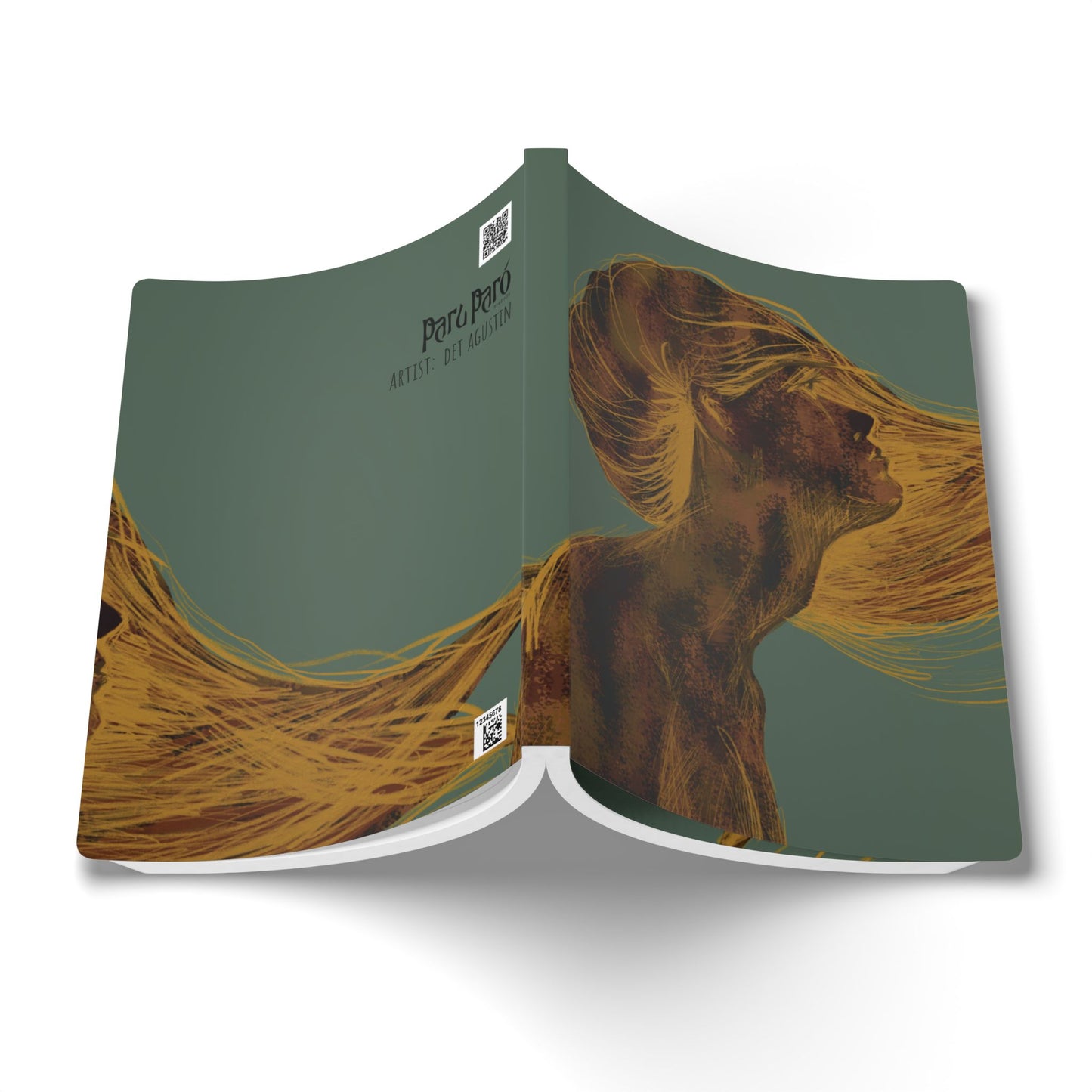 Blown Away Softcover Journal (with Inside Prints)