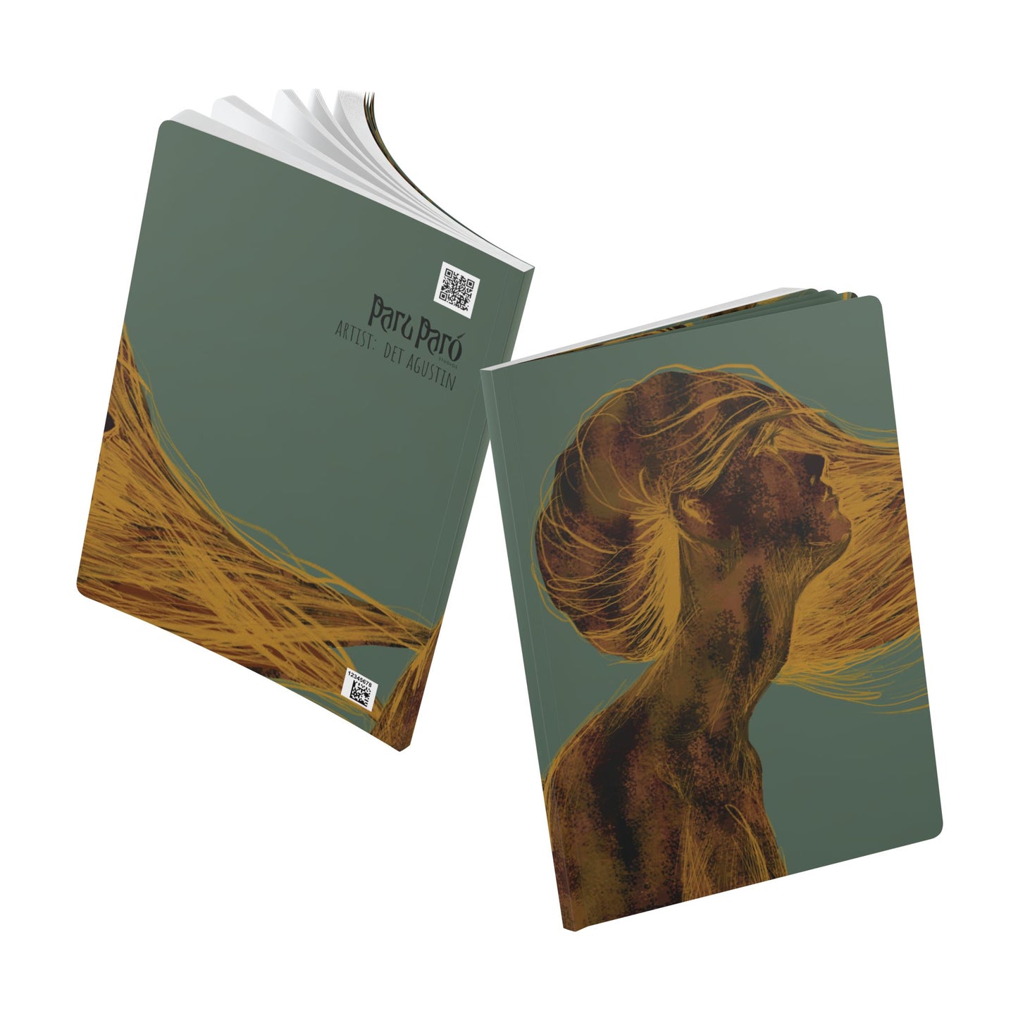 Blown Away Softcover Journal (with Inside Prints)