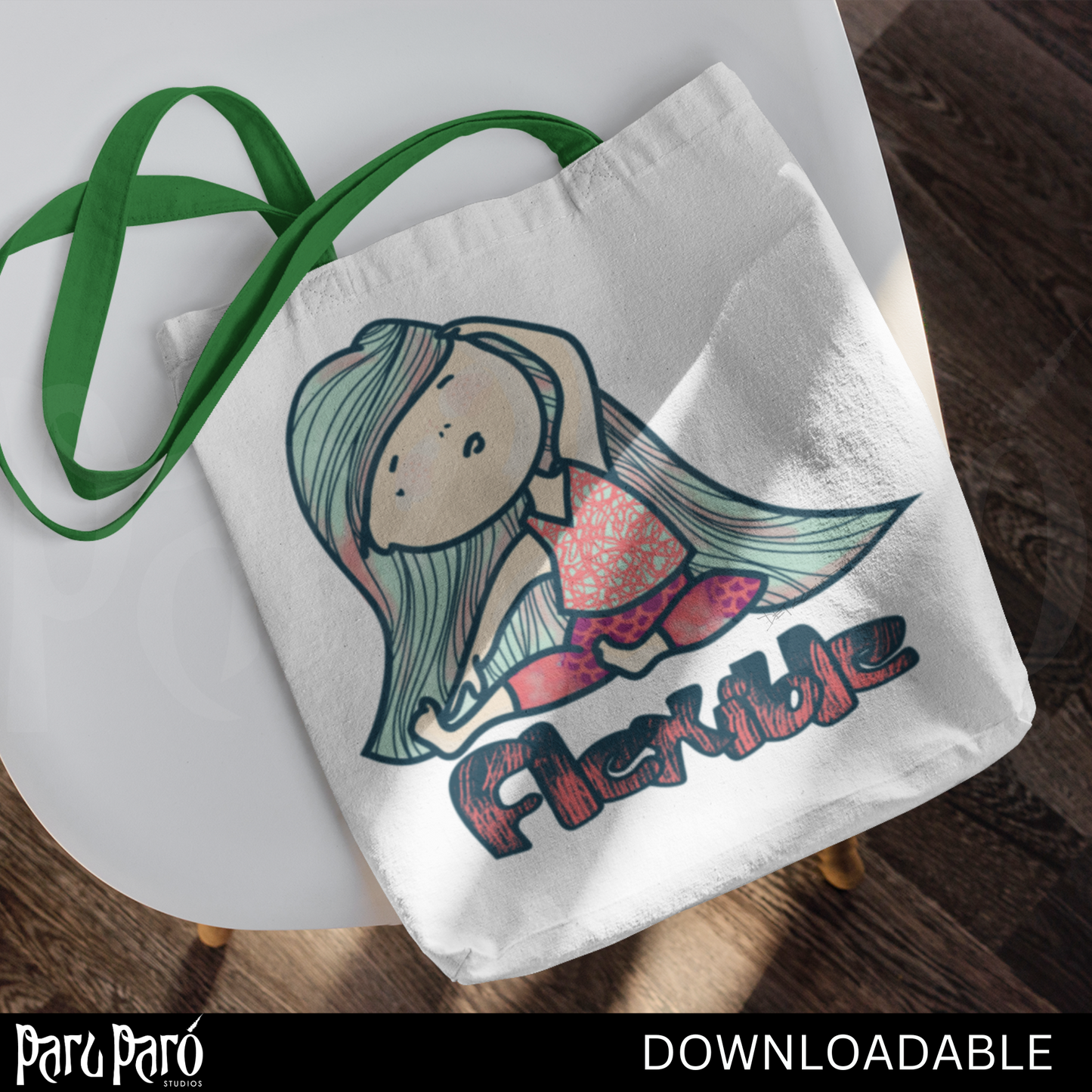 DIY Kids Yoga Pose PNG Sublimation Digital Wall Art