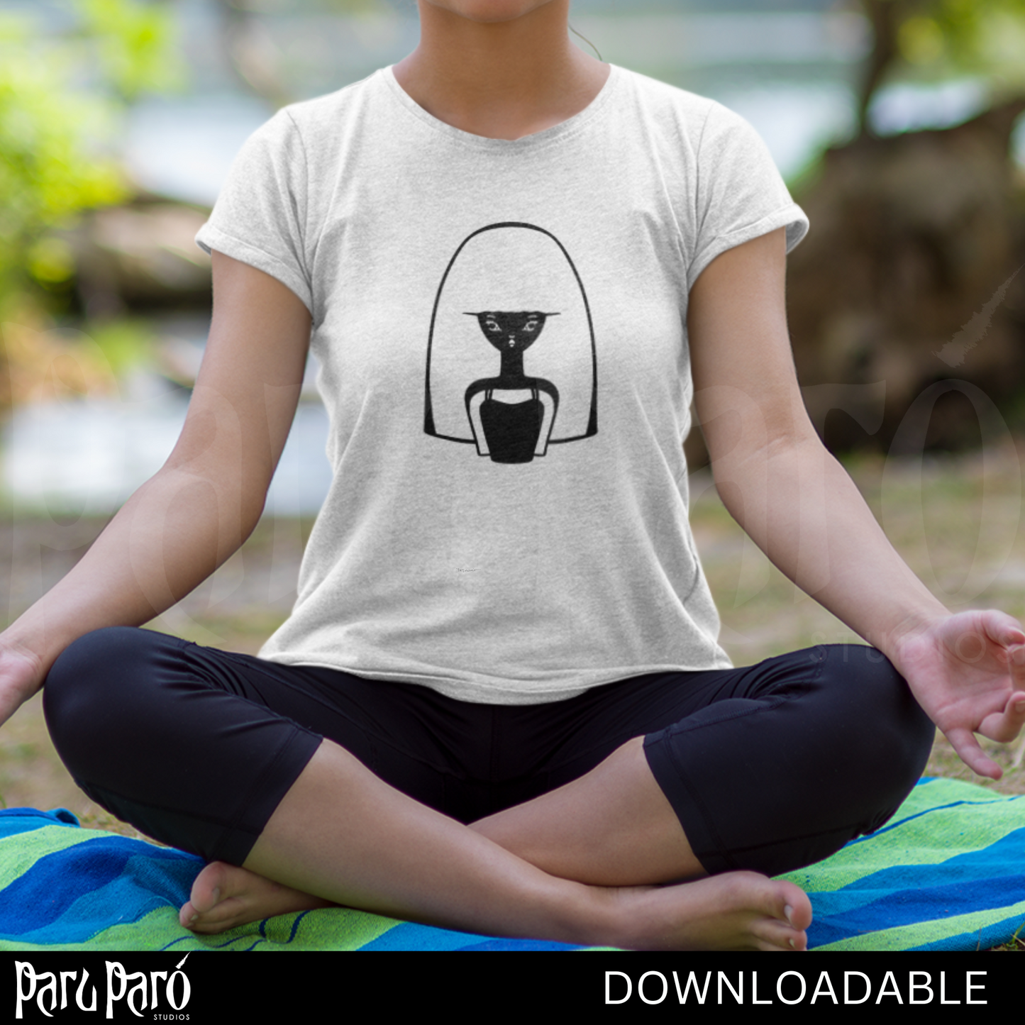 Long Hair Beautiful Woman Silhouette PNG Sublimation Digital Wall Art