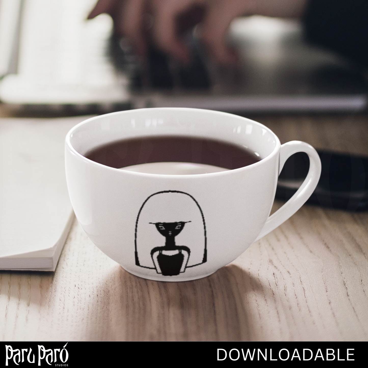 Long Hair Beautiful Woman Silhouette PNG Sublimation Digital Wall Art