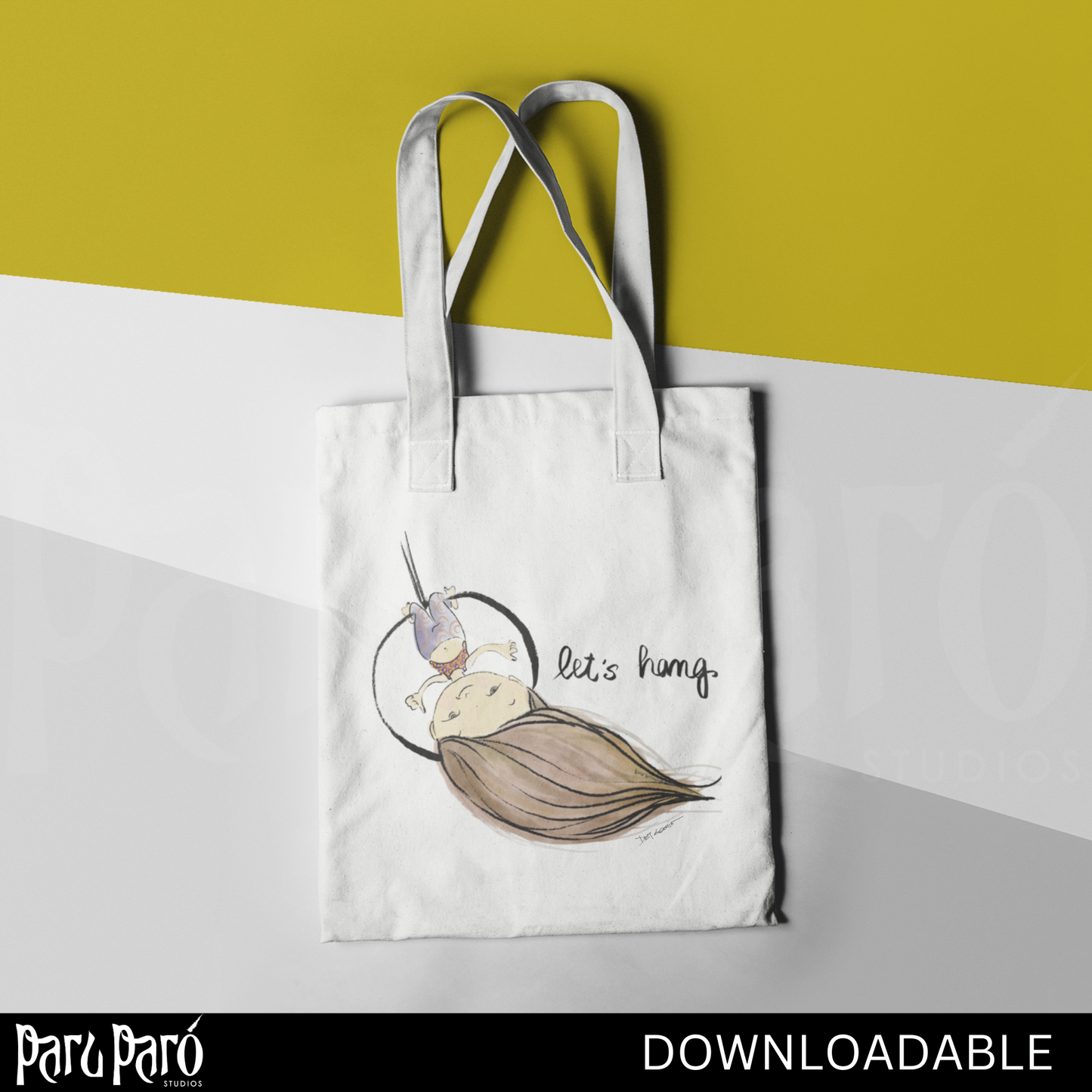 Lyra Girl Aerial Hoop PNG Sublimation Digital Wall Art