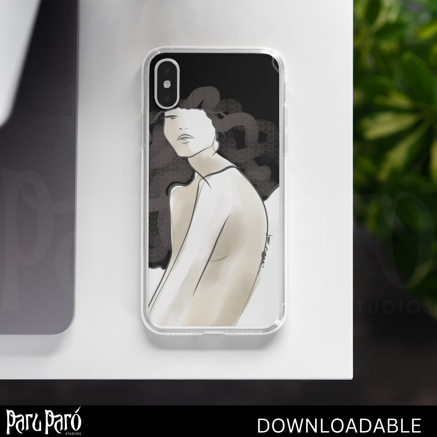 Self Affirmation Woman Face PNG Sublimation Digital Wall Art