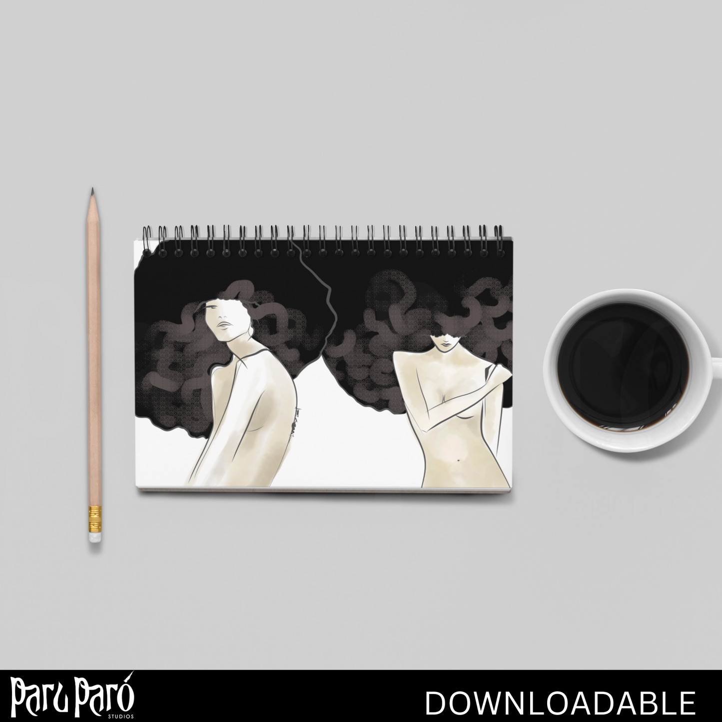 Self Affirmation Woman Face PNG Sublimation Digital Wall Art