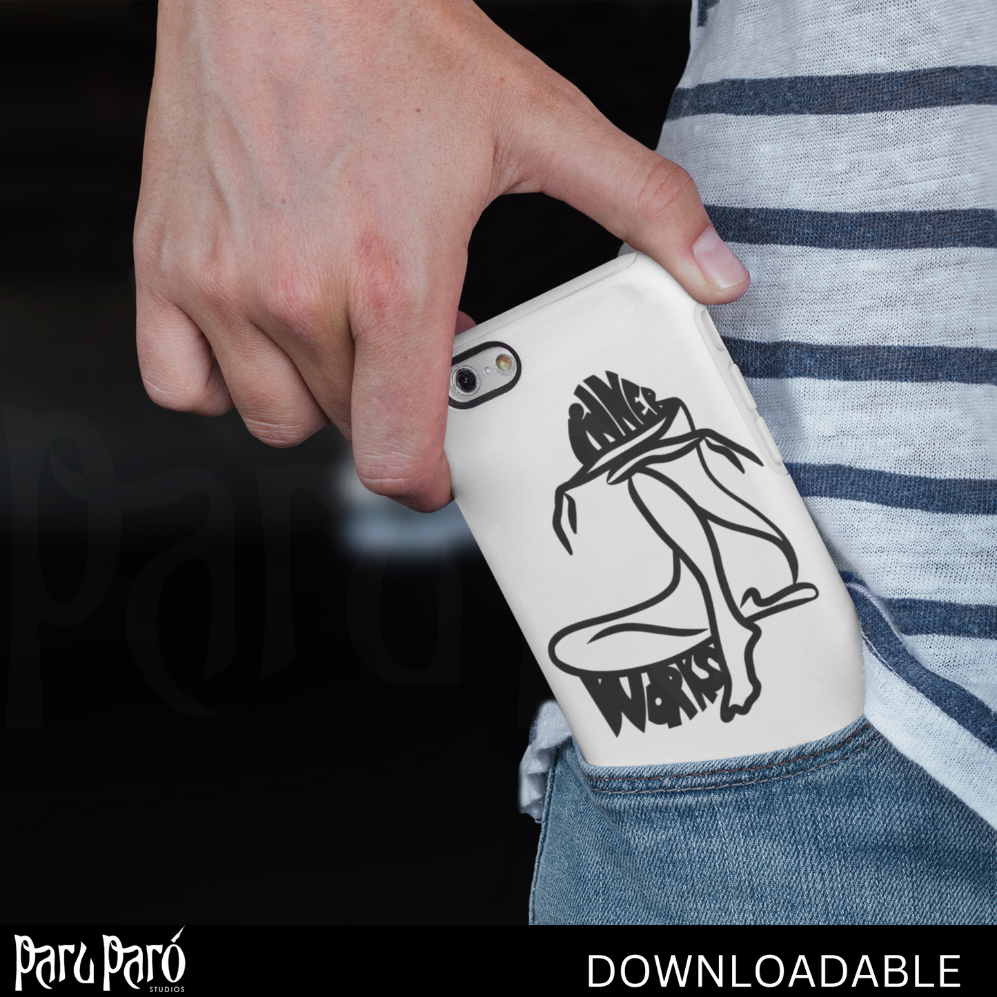 White Ethereal Yoga Woman PNG Sublimation Digital Wall Art