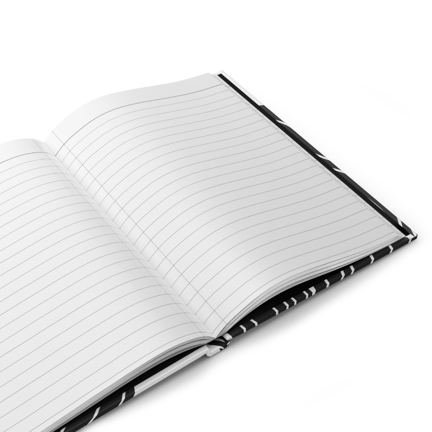 Black and White Woman Graphic Illustration Journal