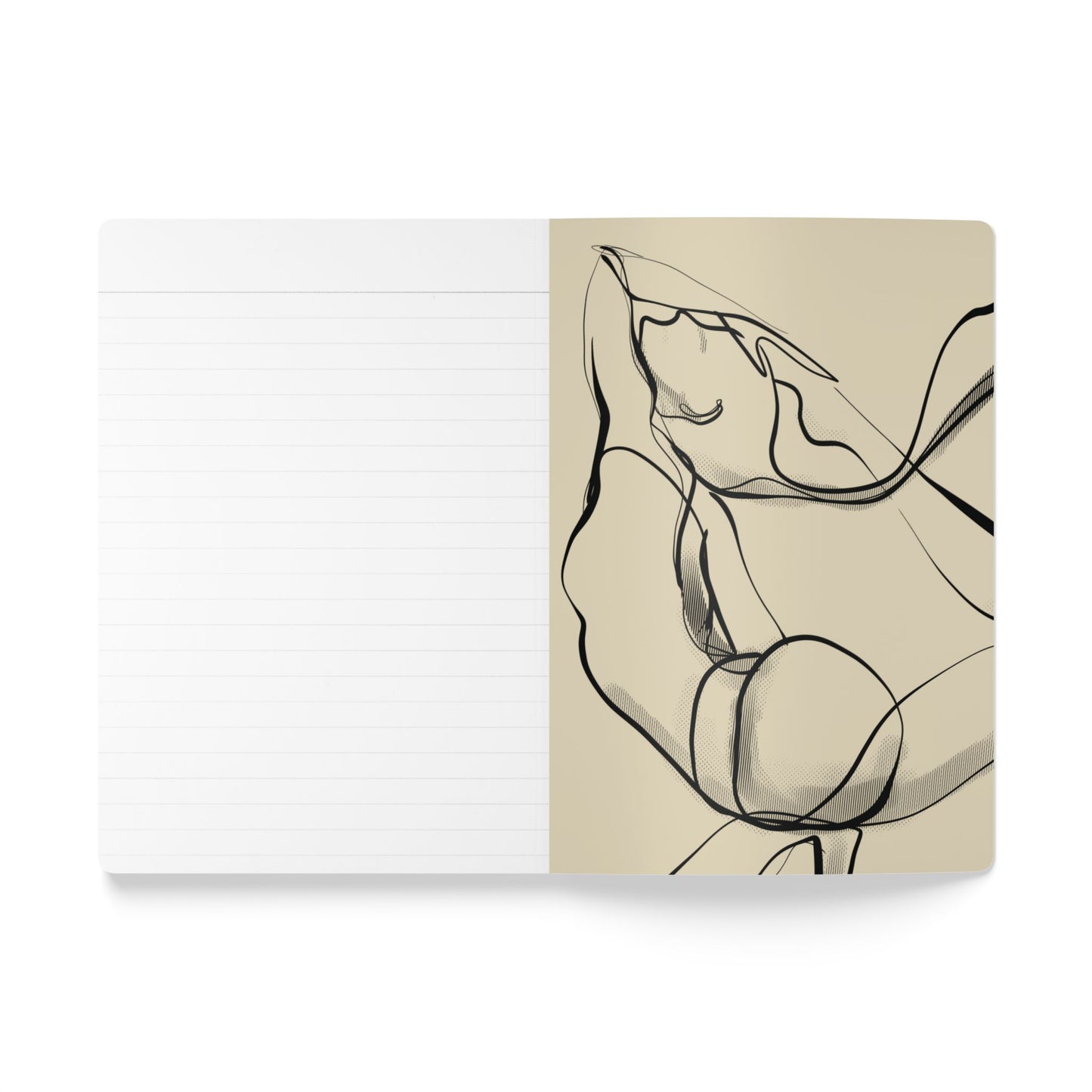 King Pigeon Softcover Journal (with Inside Prints)
