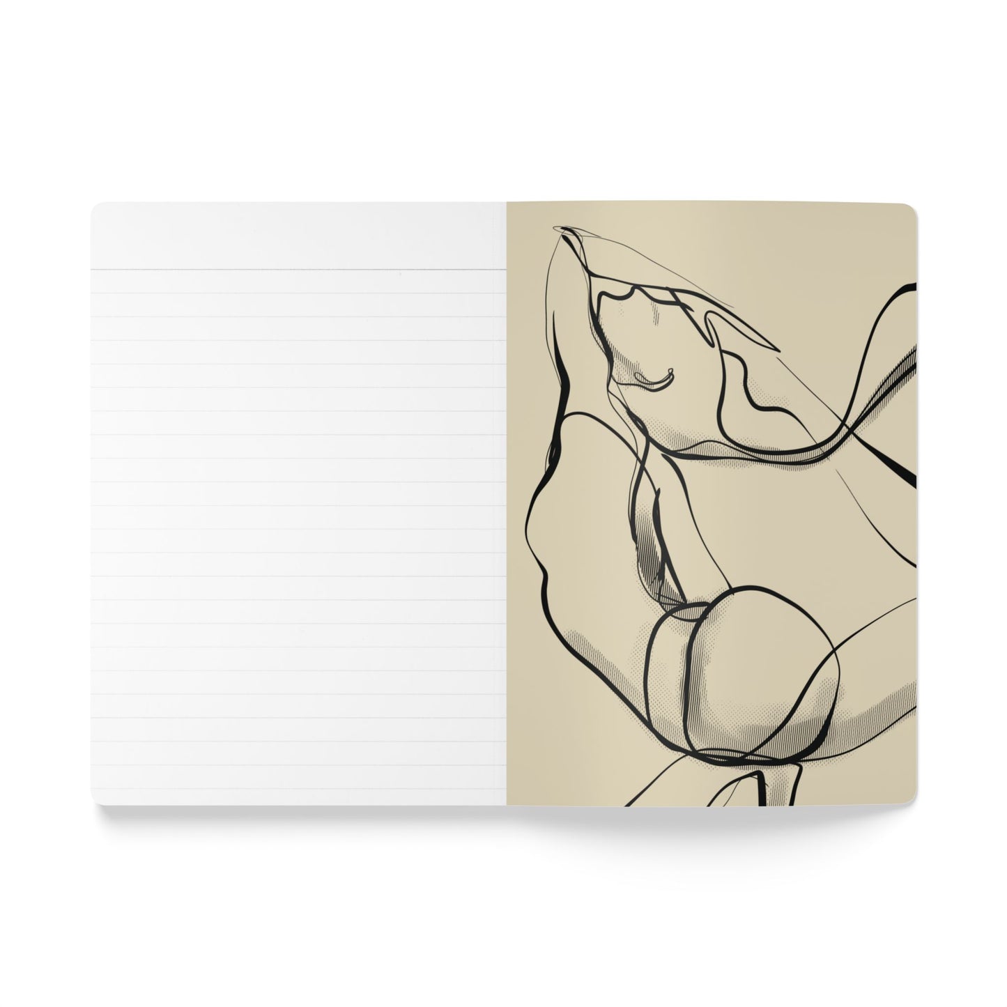 King Pigeon Softcover Journal (with Inside Prints)