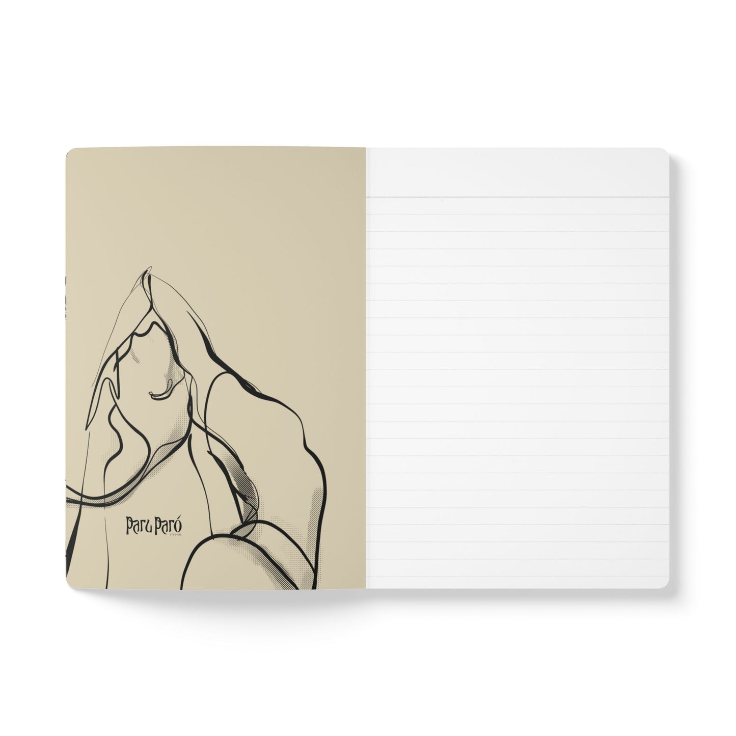 King Pigeon Softcover Journal (with Inside Prints)