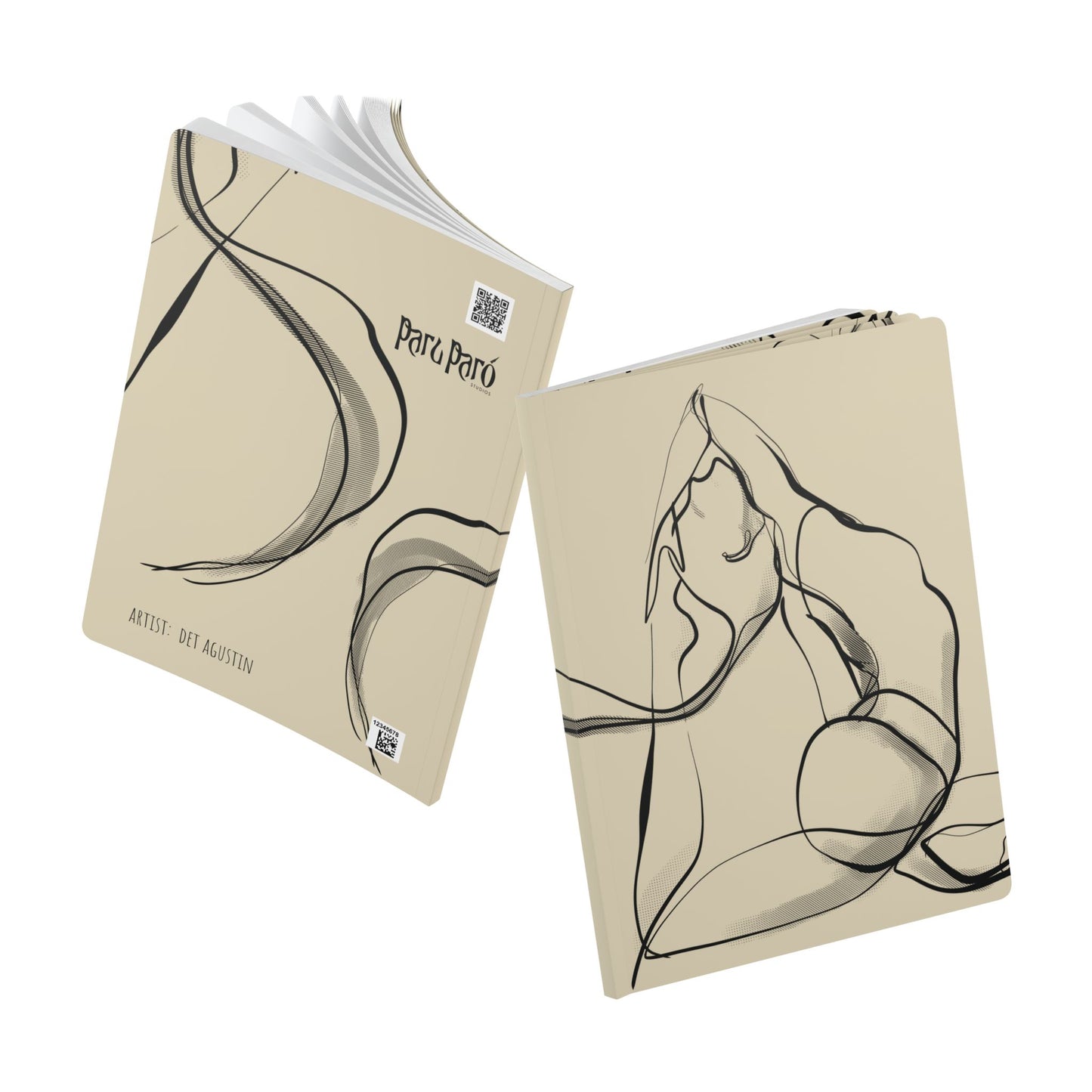 King Pigeon Softcover Journal (with Inside Prints)