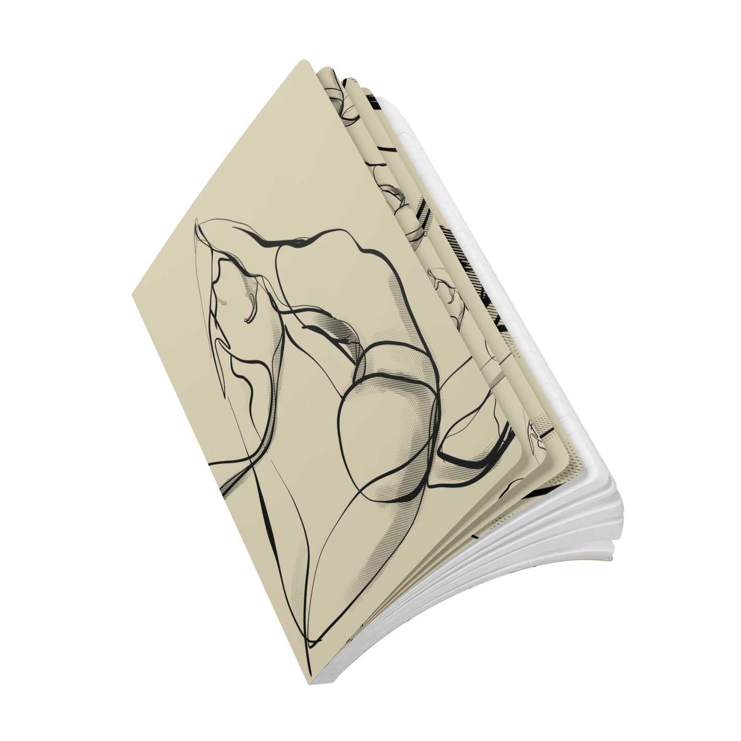King Pigeon Softcover Journal (with Inside Prints)