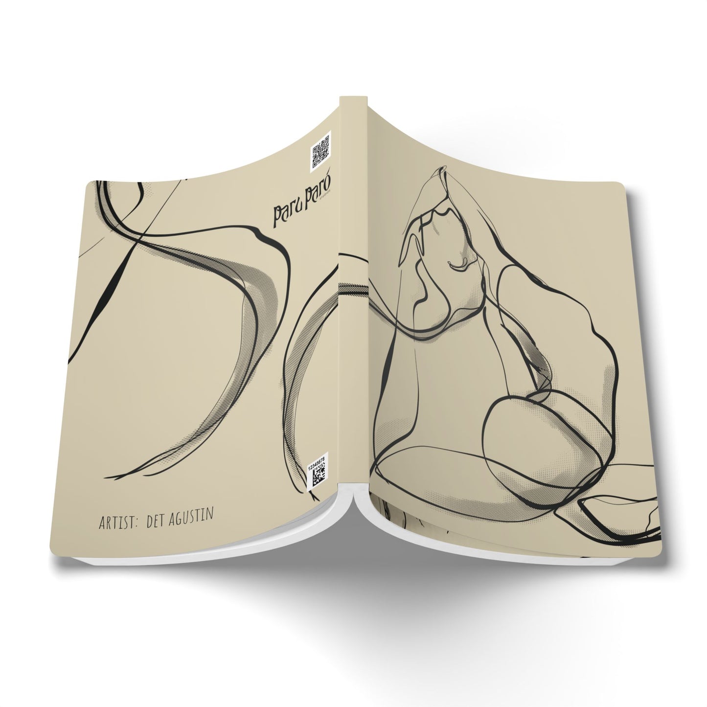 King Pigeon Softcover Journal (with Inside Prints)