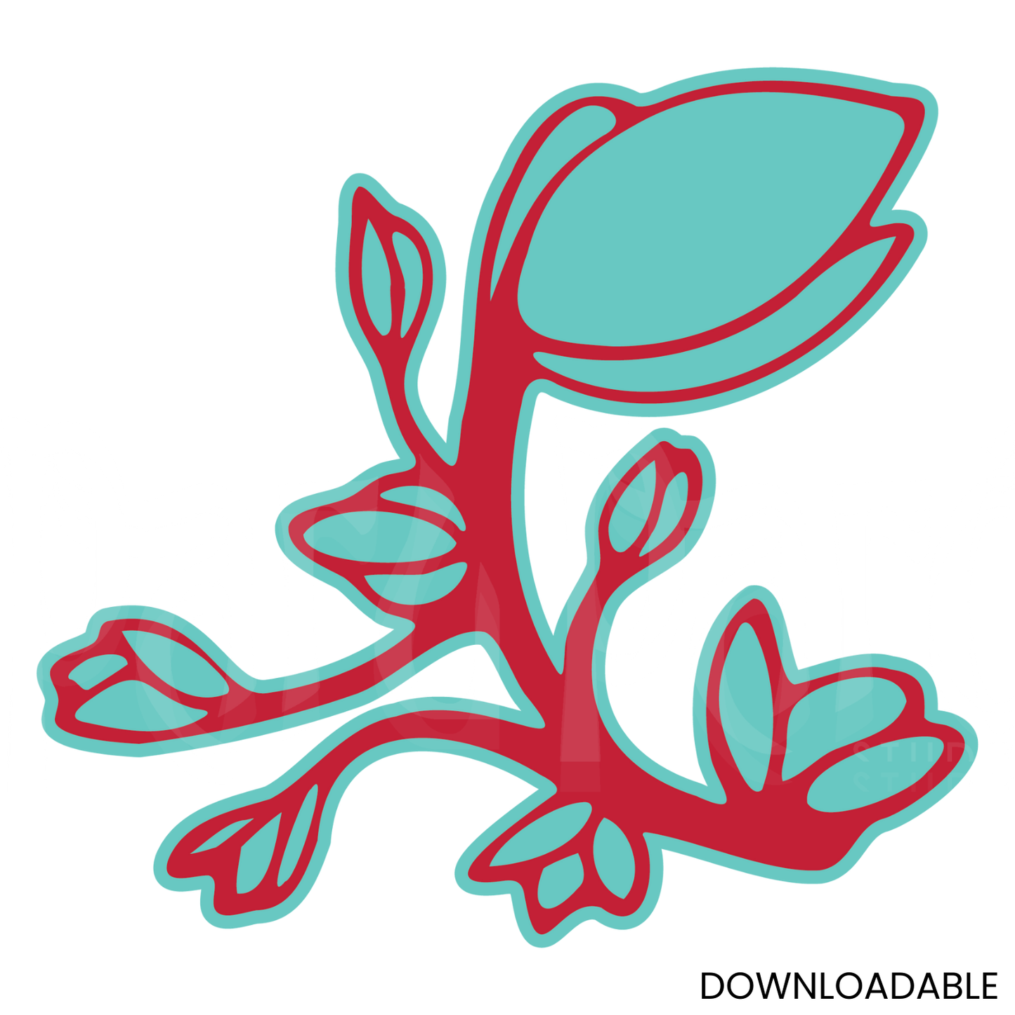Nature-Inspired Floral SVG | Cut File for Crafts
