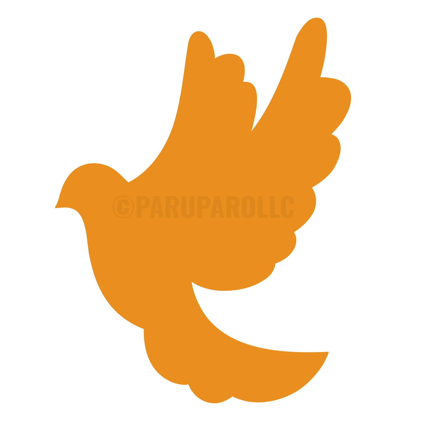 Layered Dove Mask Stencil – Digital SVG Cut File for Cricut & Laser