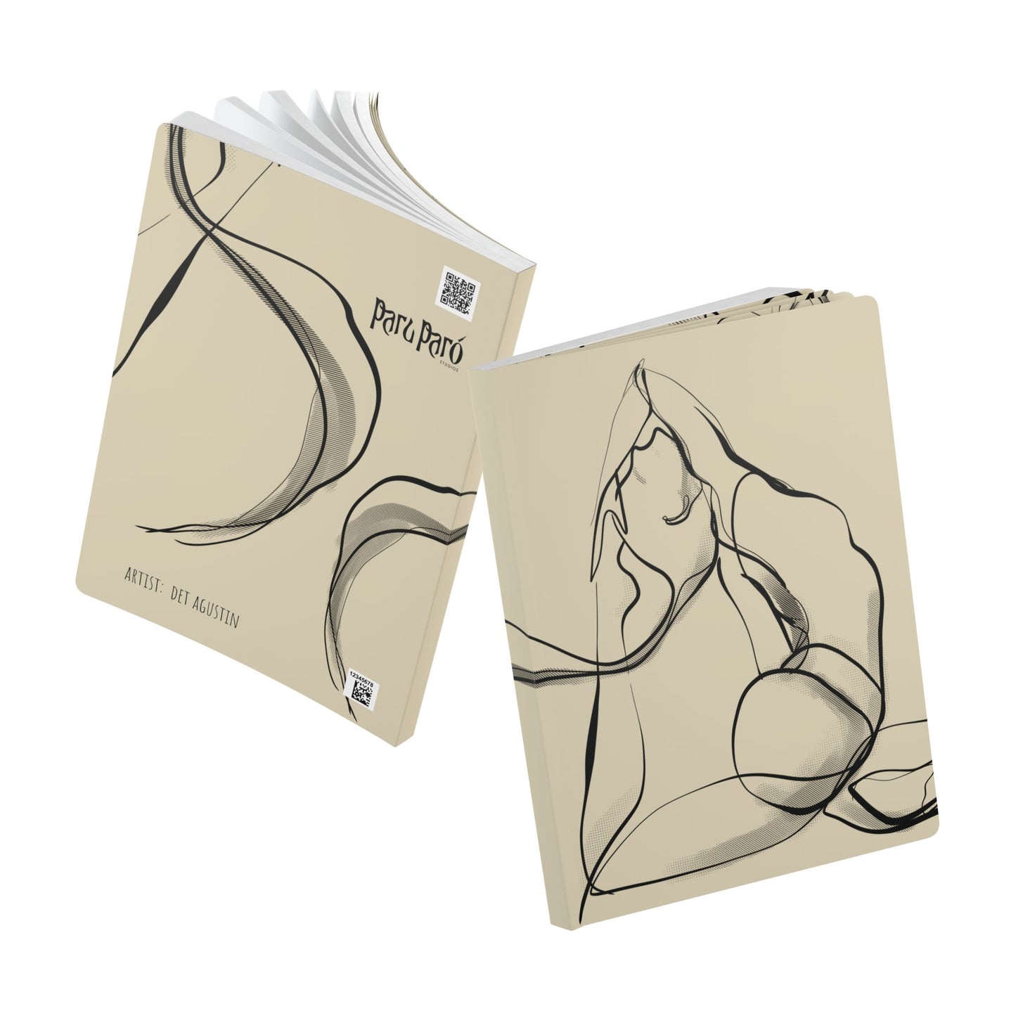 King Pigeon Softcover Journal (with Inside Prints)
