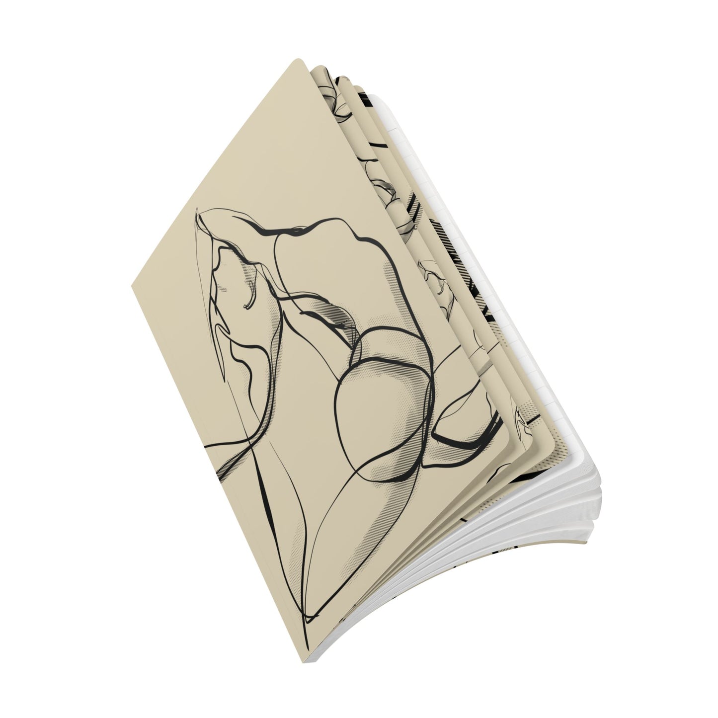 King Pigeon Softcover Journal (with Inside Prints)