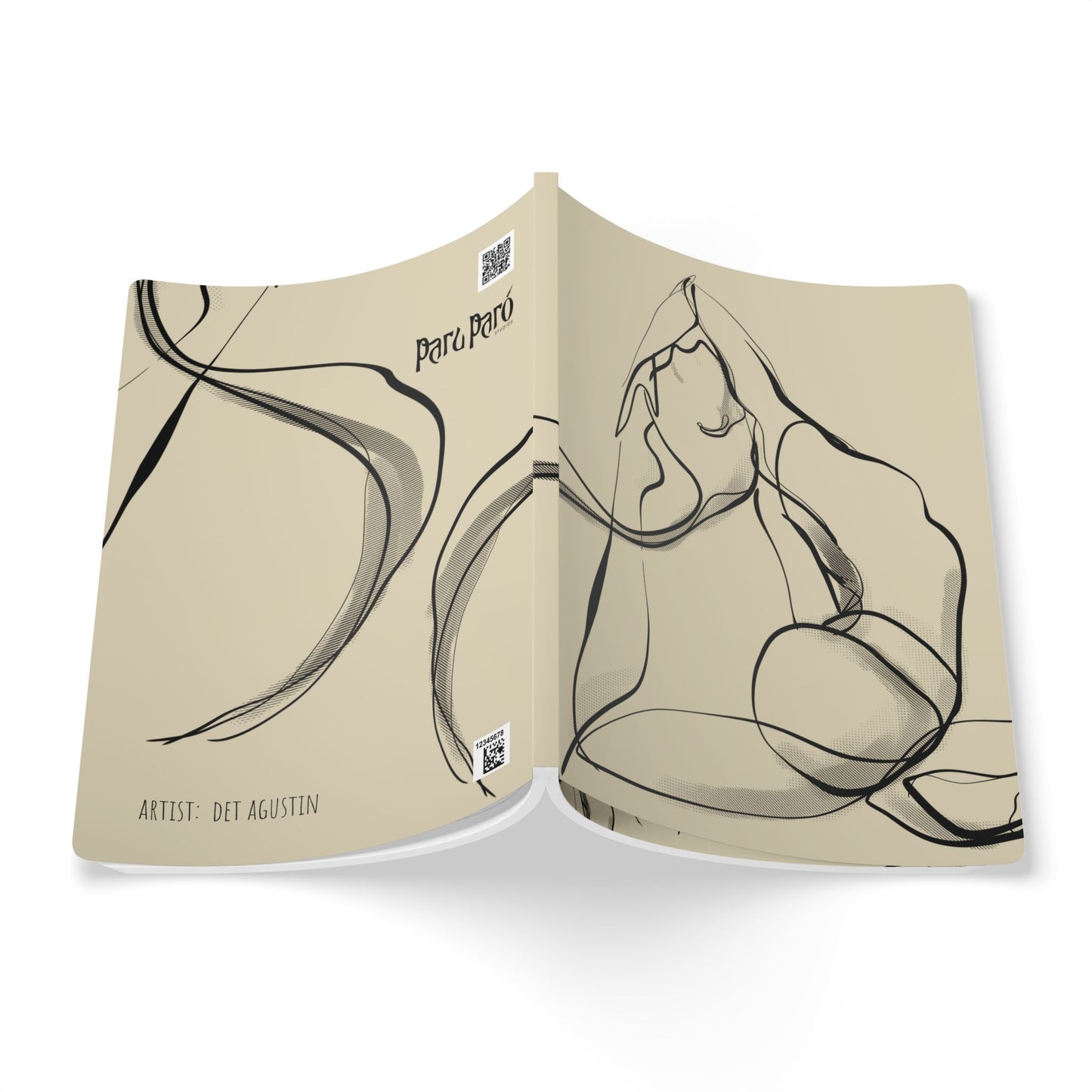 King Pigeon Softcover Journal (with Inside Prints)