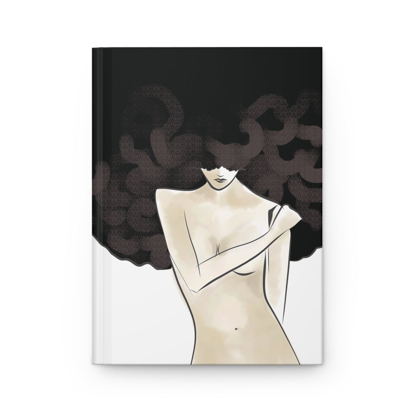 Fashion Illustration Matte Hardcover Journal