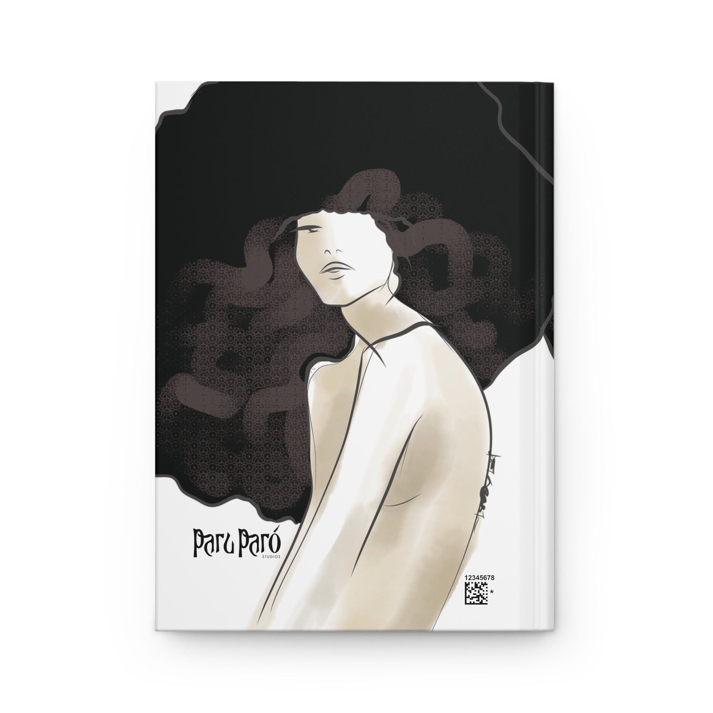 Fashion Illustration Matte Hardcover Journal